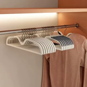SlimGrip Bøjler 10 stk. — Maksimer pladsen uden besvær